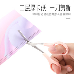 Manufacturer wholesale eyebrow scissors with brow comb small scissors eyebrow trimmer tool for beginners men and women