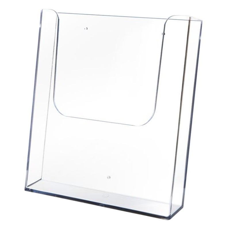 Factory wholesale office rack injection A4 transparent display rack wall-mounted material catalog rack display rack EX-10