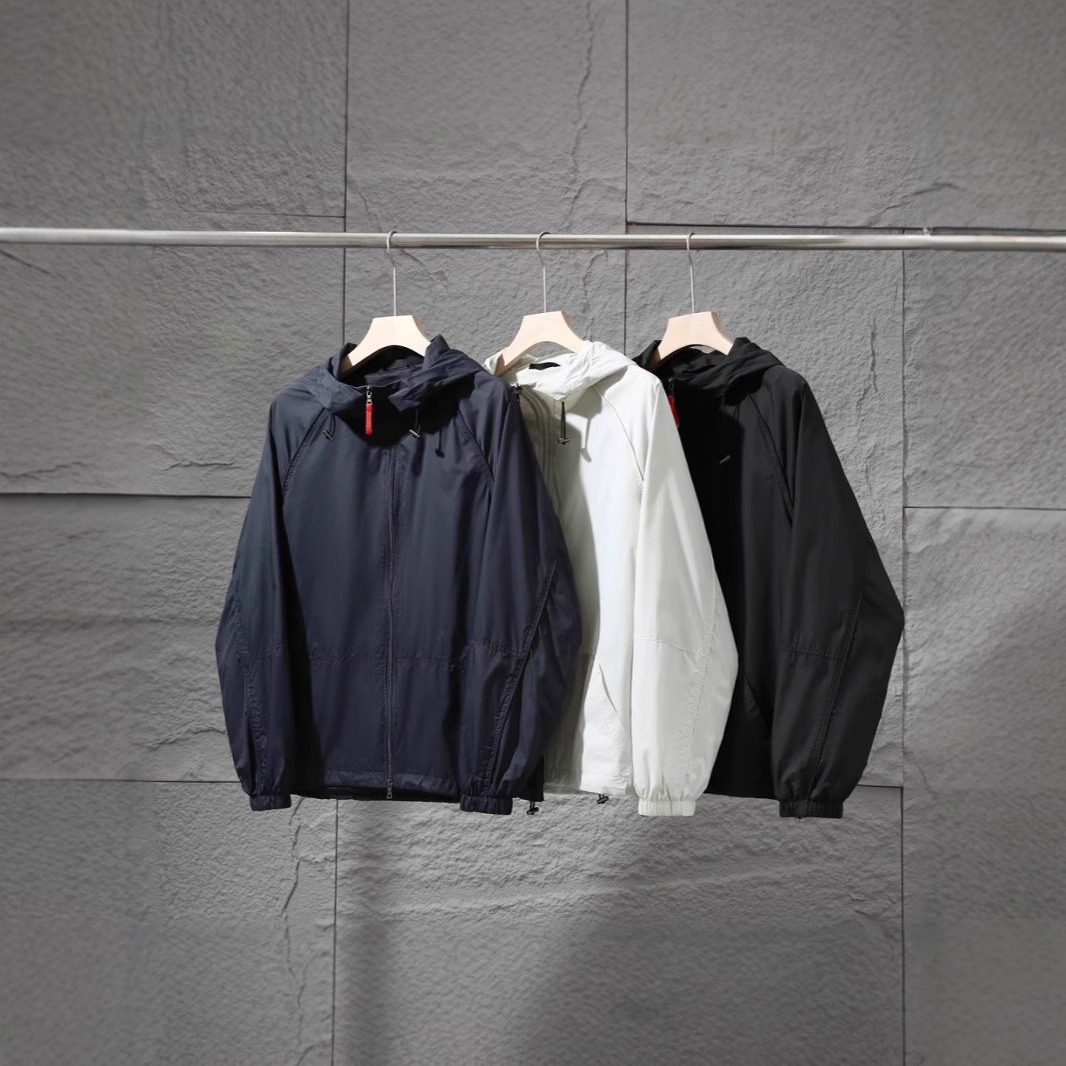 Urban Functional Series! Lightweight Windproof and Water Repellent! Spring New Men's Outdoor Sun Protection Hooded Jacket