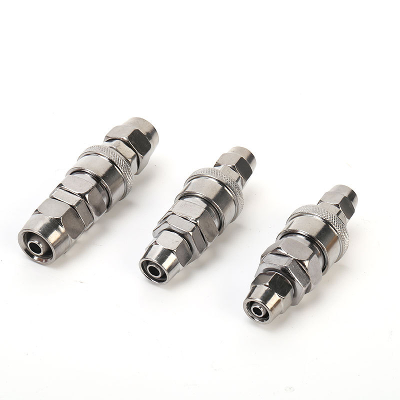 空気圧プラスチック鋼亜光c式セルフロック高速継手エアガン風管エアポンプ分路エアコンプレッサ二三方