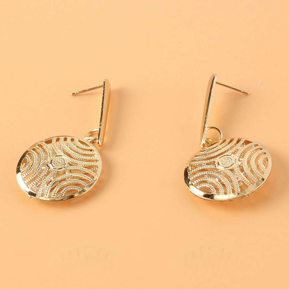 Fashion Alloy Geometric Earrings display picture 3