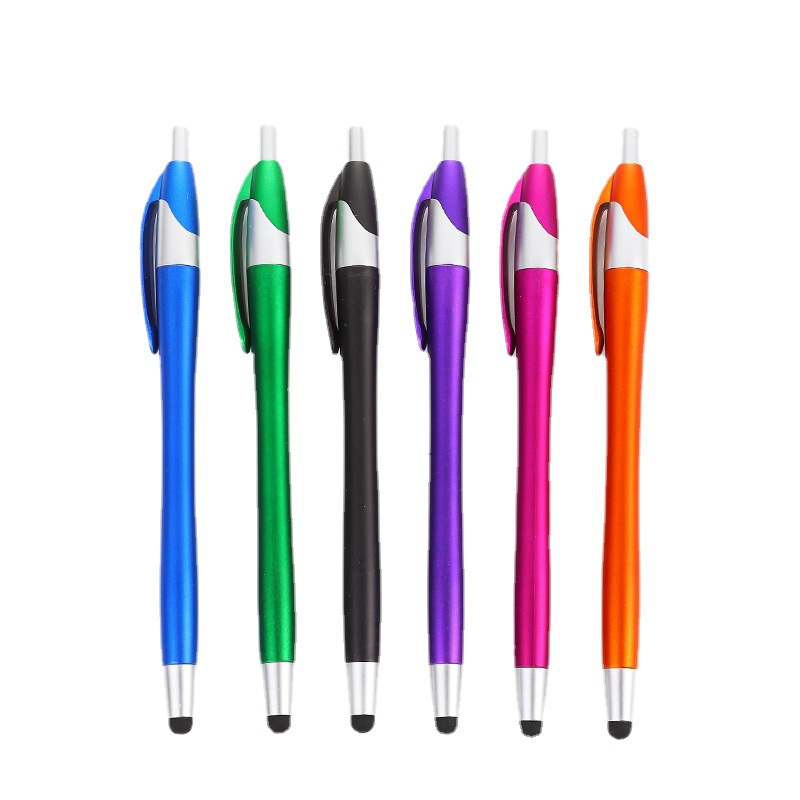 Bolígrafo promocional pequeña pluma de la impresión del logotipo del teléfono móvil del tacto del iPad del tacto pluma del regalo pluma del estudiante