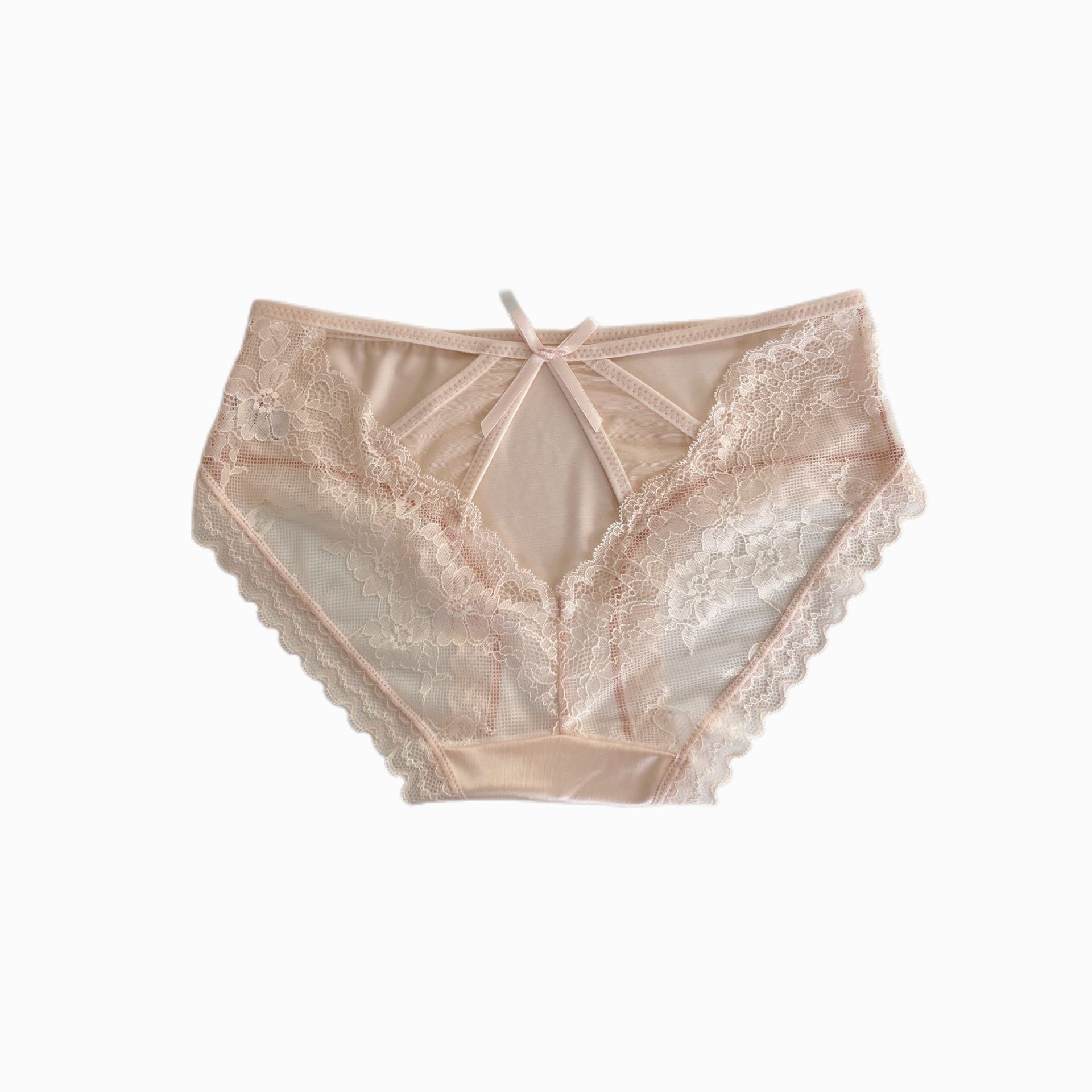 Fantástico de lace sueños ~ francés puro deseo delgado agujero de algodón puro entrepierna sexy pantalones de mujer image 6
