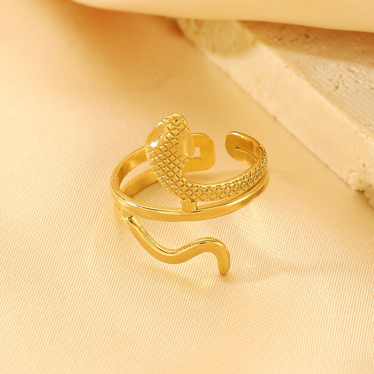 Women's Gender Wholesale Jewelry Simple Style Classic Style Solid Color 304 Stainless Steel Plating Rings