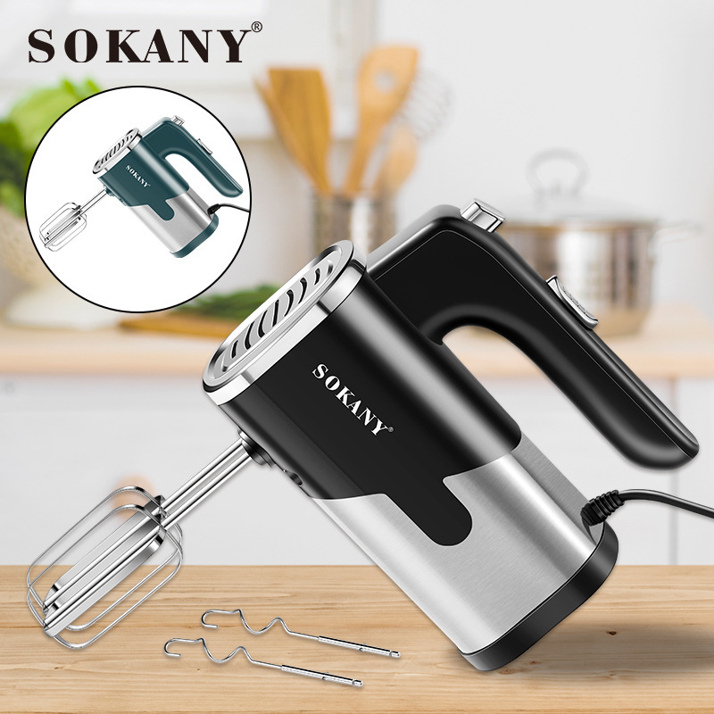 歐規跨境SOKANY6621電動打蛋器烘焙全自動手持攪拌器混裝blender