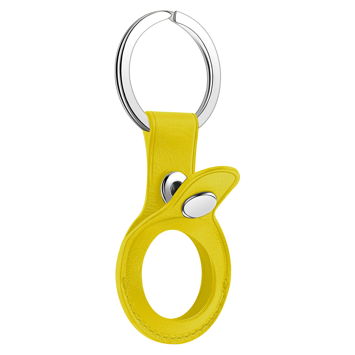 Adecuado para Apple Airtag primera capa de cuero cubierta protectora Apple localizador rastreador anti-perdido dispositivo cubierta protectora