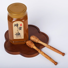 厂家现货供应橄榄木蜂蜜棒蜂蜜卷实木取蜜器果酱无蜡搅拌棒