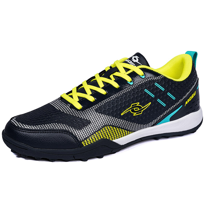 2025 zapatos de fútbol nuevos anti-deslizante para hombres y mujeres estudiantes de clavos de césped de clavos de césped transfronterizos fábrica directa de jóvenes