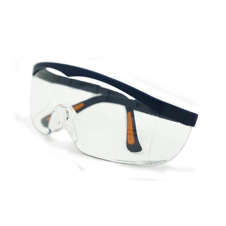 Worksafe E168安全眼镜镜腿可调长短抗冲击防雾防风防刮擦护目镜