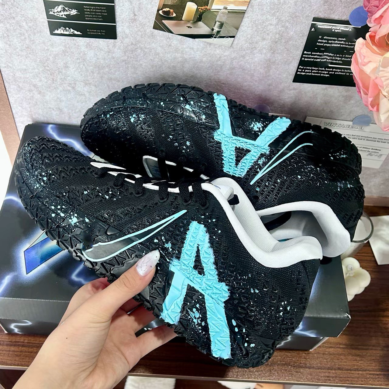 Pure original Ja3 Morant tres generaciones de pulso negro, zapatos de baloncesto nocturno para hombres y mujeres, zapatos deportivos de moda
