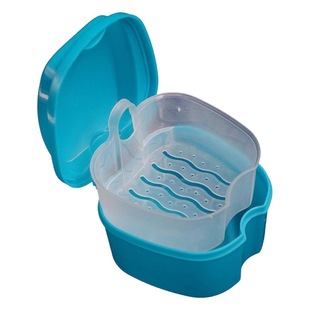 Plastic Box braces storage box cleaning box denture box denture storage box storage box oral care supplies