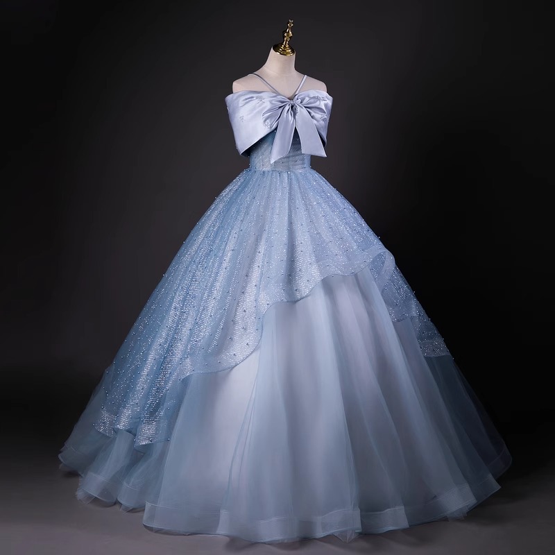 Nuevo vestido de noche de hombro de una palabra solo de belleza de la voz de la canción