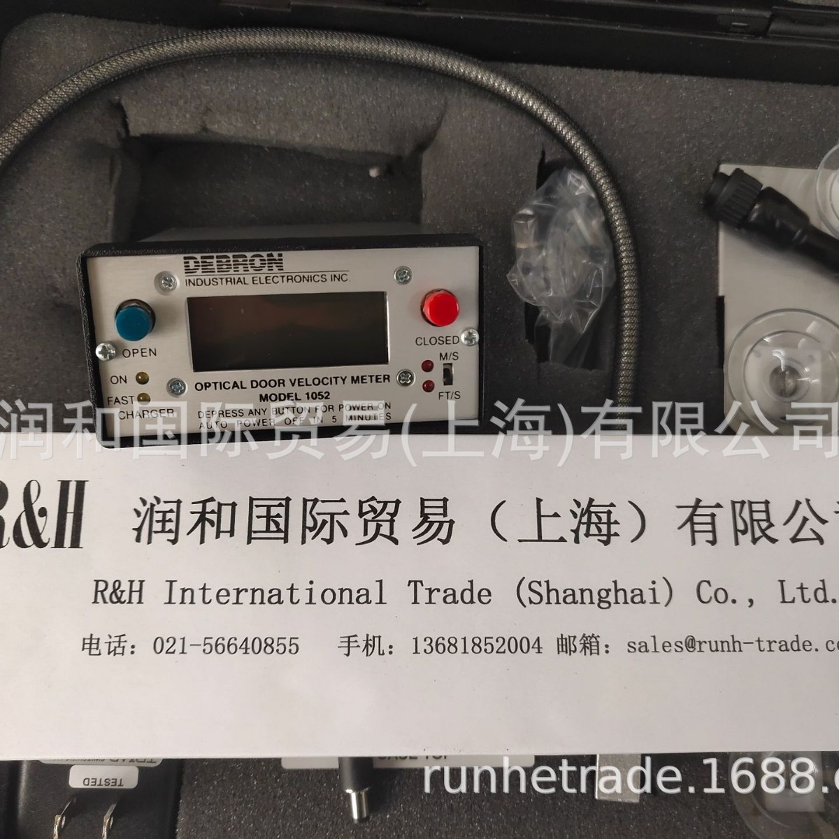 关门速度仪型号DEBRON 1052门速仪