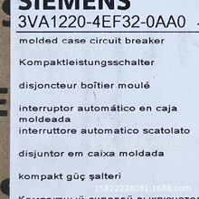 3VA1220-4EF32-0AA0断路器3VA12204EF320AA0西门子塑壳断路器