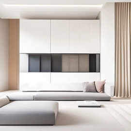 背景软包;布艺窗帘;软包