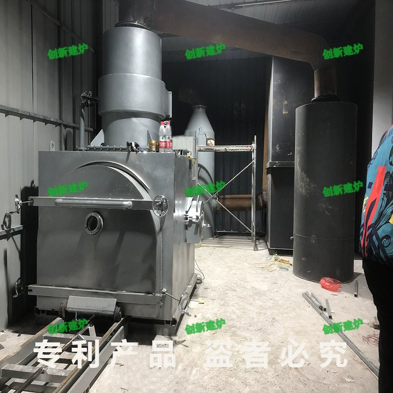 Домашняя кошка и собака крематорный завод завод для сжигания животных