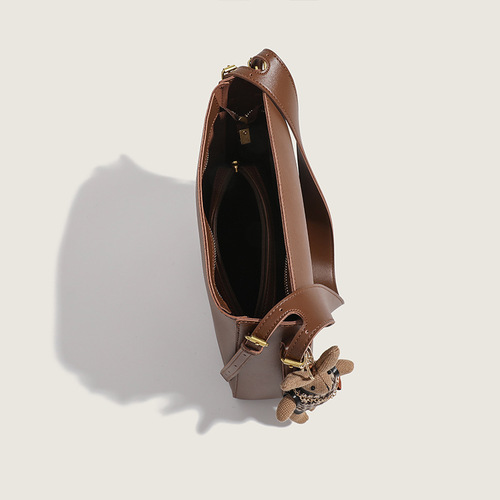 2024 New Niche Design Cute Pendant Bucket Bag, Versatile Crossbody Bag, Fashion Quality Casual Shoulder Bag