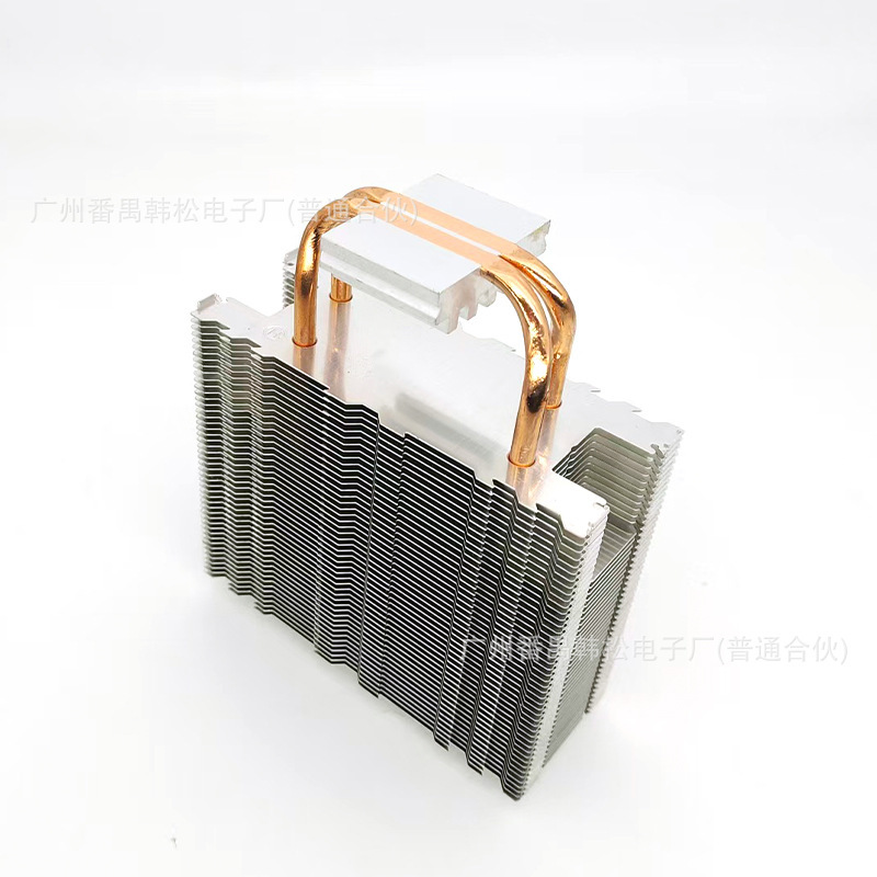 広州銅管メーカー美容用冷凍機器純銅ヒートパイプラジエーター高出力冷却CPUラジエーター|undefined