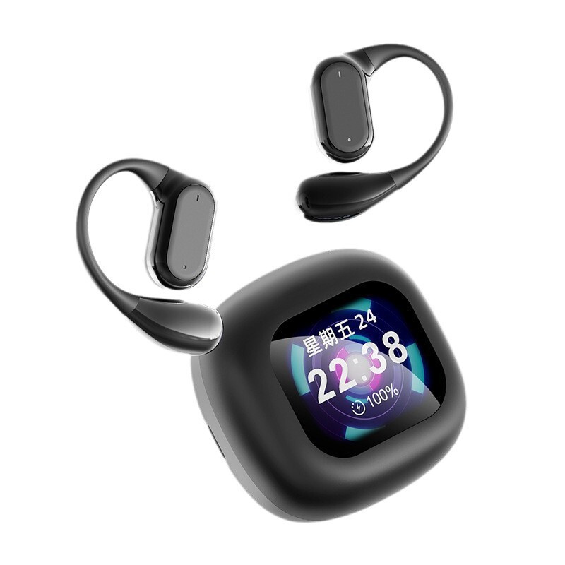 クロスボーダープライベートモデル Q18 新しいワイヤレス Bluetooth ヘッドセット耳掛け非インイヤー OWS タッチスマートスクリーンノイズリダクションヘッドセット|undefined