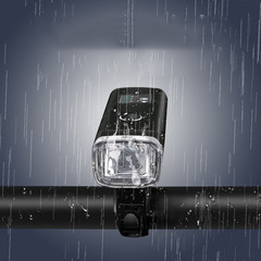 自行車喇叭公路前燈包頭充電電量顯示單車前燈戶外強光騎行超輕