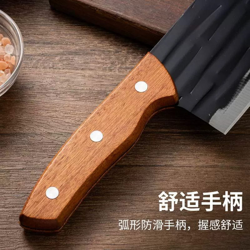 Нож с деревянной ручкой из нержавеющей стали для кухни, острый для нарезки мяса, домашний кухонный небольшой режущий инструмент производителя