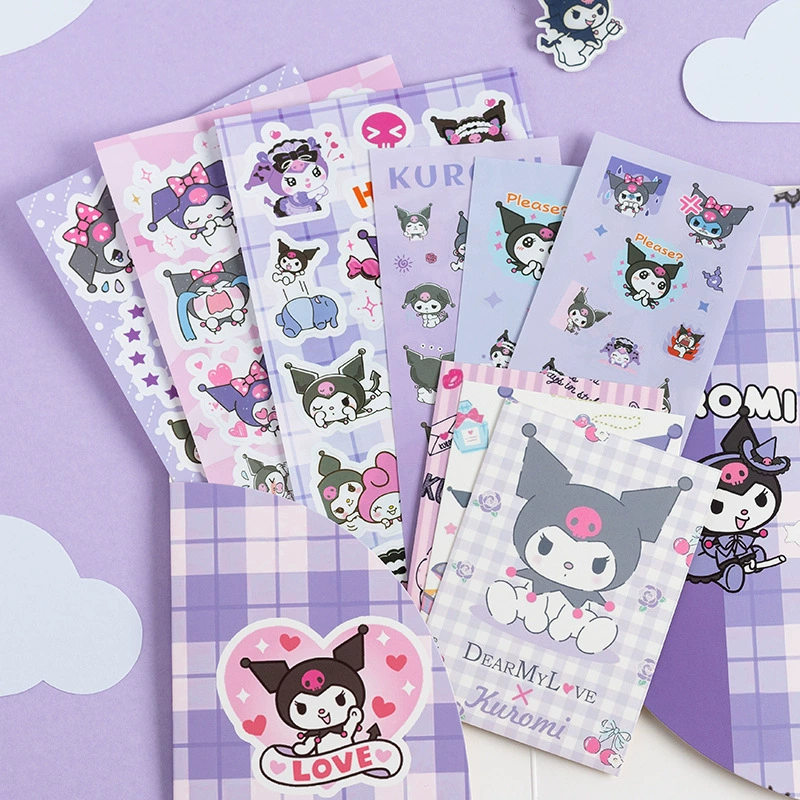 Набор кожур Patch Cartoon Anime SL-11, Kuromi Melati Cinnamoroll Pompompurin, украшения для открыток своими руками
