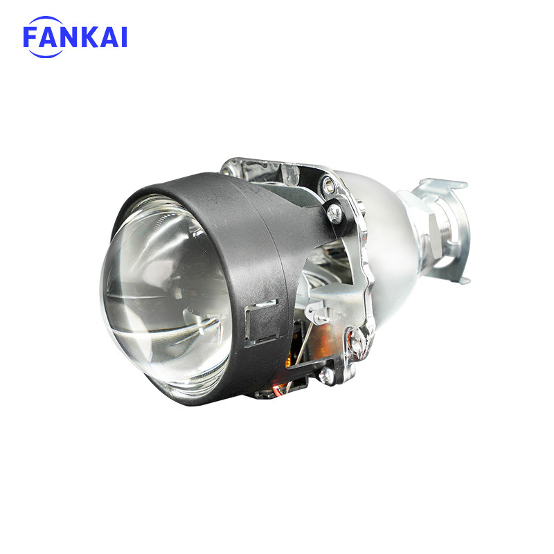 Venta directa de fábrica, lente bi-xenón Visteon de 2.5 pulgadas, lámpara HID xenón, haz largo y corto, portalámparas H4H7, instalación no destructiva
