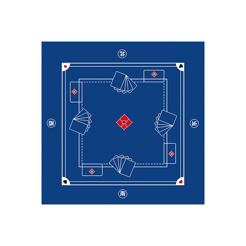 Tecnología especial para el juego de huevos, tela de mesa de mahjong, tela de mesa de poker, almohadilla antideslizante, almohadilla de mesa cuadrada a prueba de sonido y reducción de ruido