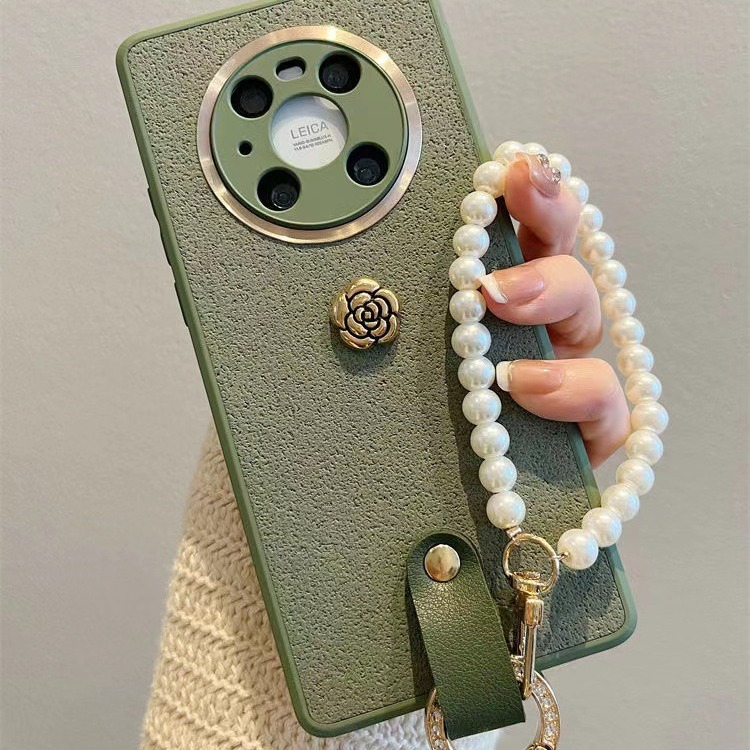 Cama de metal tridimensional manzana 15/16ProMax con patrón de piel Apple 13 para Huawei mate60p