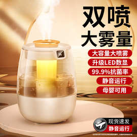 加湿器家用静音卧室孕妇婴儿小型桌面净化大雾量空气香薰喷雾机