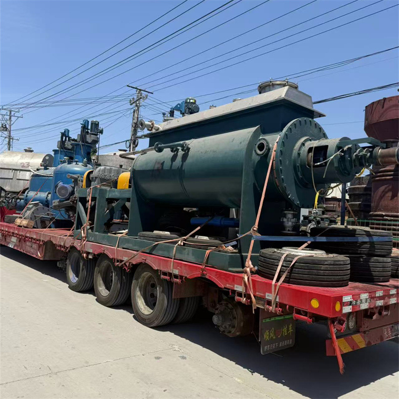 二手真空耙式干燥机 工业旋转干燥设备 膏糊状低温真空干燥机