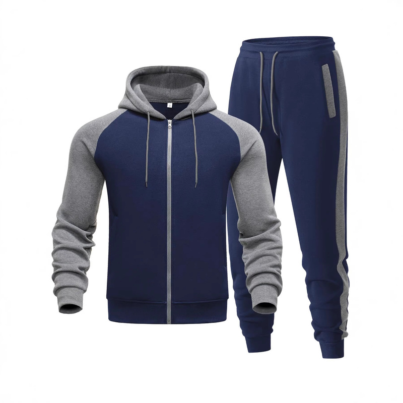 Men's Sportswear Suit Autumn Jogging Sports Running Suit Male Student Korean Style Sportswear Sweatshirt + Pants