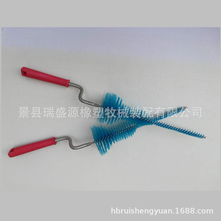 畜牧养殖设备厂家供应挤奶机设备配件 奶刷 集乳罐刷挤奶机清洗刷