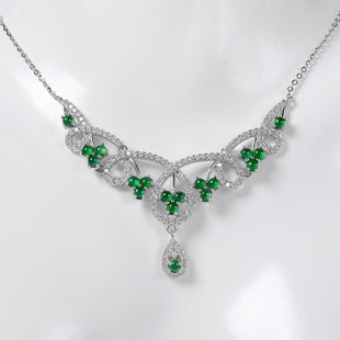 Jin Yutang Silver Set Jade Hao Set Chain