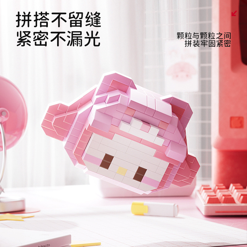 NLNM nuevo muñeco Sanli serie Le transfronterizo de alto ensamblaje puzzle decoración de escritorio regalo para chicas
