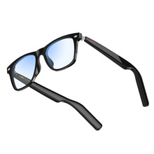 新款无线蓝牙防蓝光智能眼镜太阳镜 可换近视镜片音乐眼镜