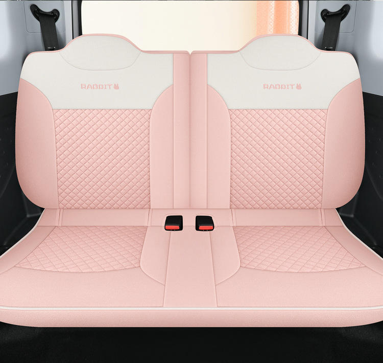Suitable for Chery QQ Ice Cream Special Car Seat Cover Four Seasons Universal Cushion Fully Enclosed Cotton and Linen Breathable Car Seat Cover