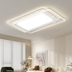 2024新款高級感客廳燈吸頂燈現代簡約大氣臥室燈中山燈具全屋套餐