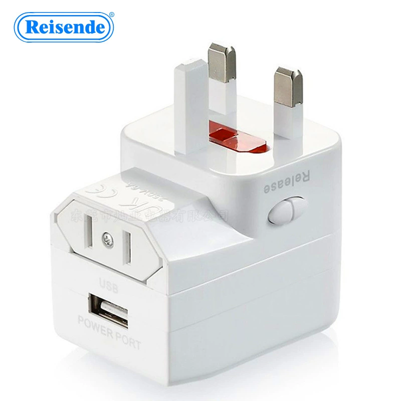 Travel plug multi-function conversion socket Global Communication conversion socket 1U1C travel conversion plug charger