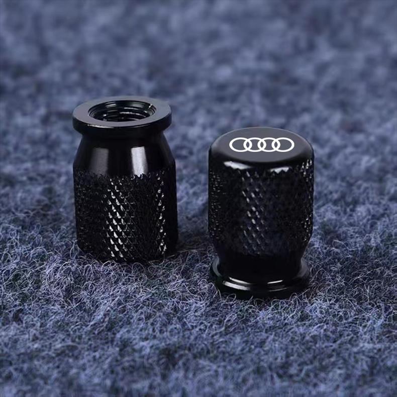 Suitable for Audi A3 A4 A6L A8 Q3 Q5 TT car aluminum alloy valve core cover tire nozzle cap