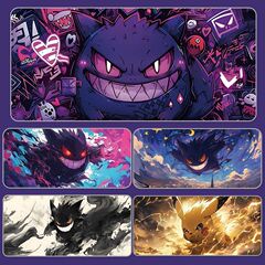 Amazon TEMU 越境人気ポケモン ゴルディ マウスパッド マウスパッド 汚れにくい 厚みのあるエッジ 滑り止め オフィス