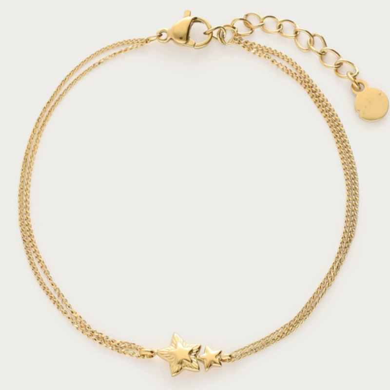 Guldarmbånd med multi-elementer og kvast, stilfuldt design_voghion.com