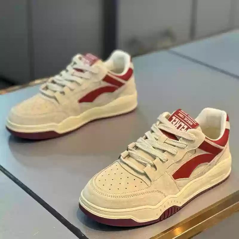 男鞋夏季2025新款高级感潮牌小众百搭休闲板鞋运动厚底增高老爹鞋