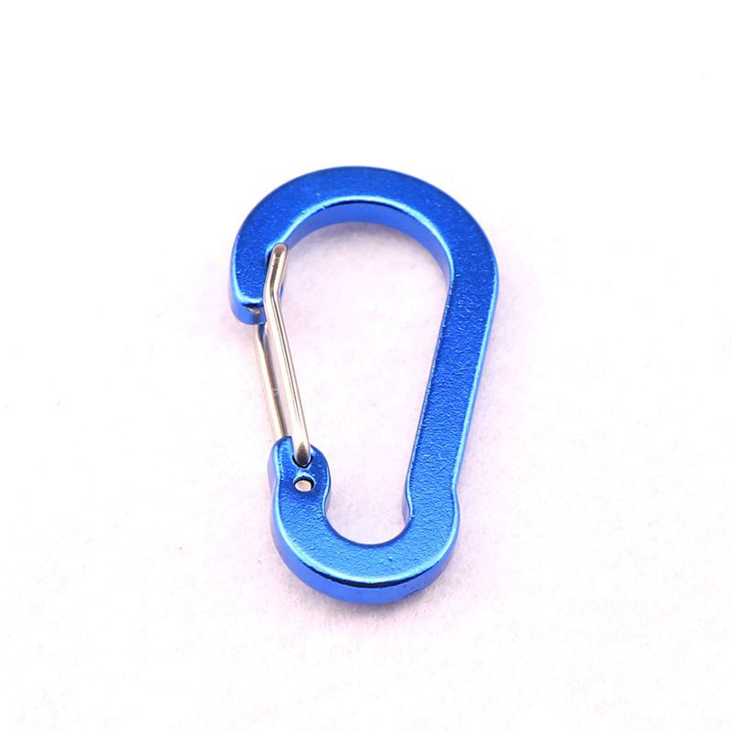 Alta calidad N ° 5 S-tipo aleación de aluminio hebilla de resorte 5 establece embalaje opp