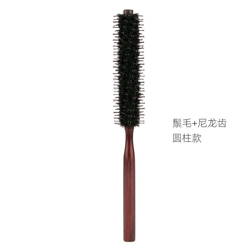멧돼지 강모 + 나일론 치아 원통형 스타일