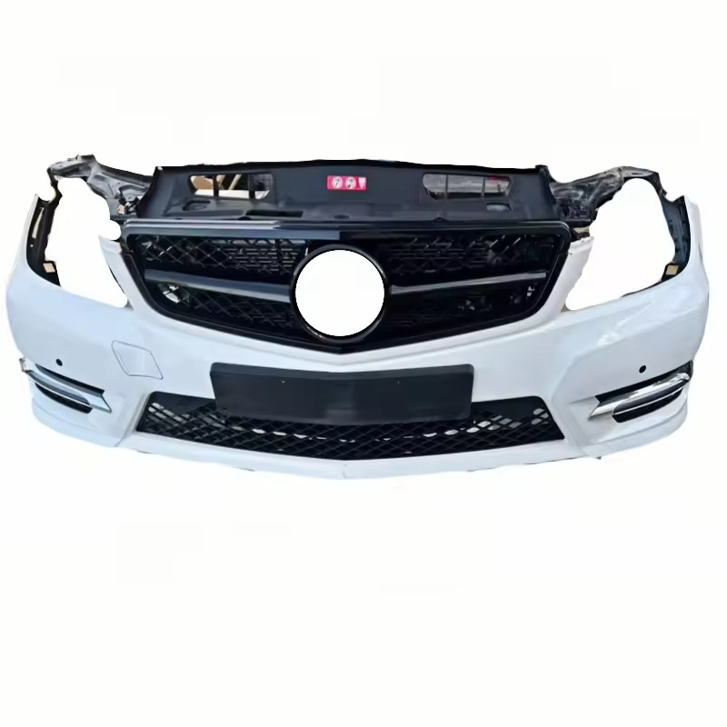 Suitable for Mercedes-Benz C-Class Front Bumper W204 Bumper C 180/200/300/63Amg Front Bumper Assembly