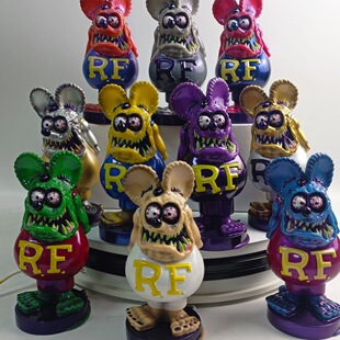 Vic Legend Animation Crazy Mouse 3 Articulated Movable Mouse Trendy Handmade Office Model Ornament Trendy