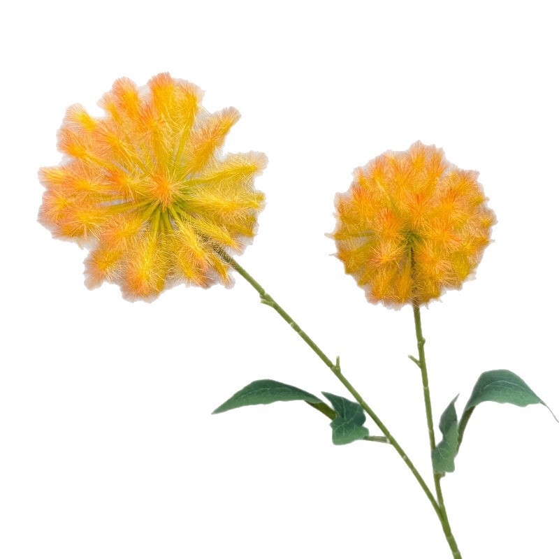 莫奈风仿真花布置造景美陈橱窗假花布景 梦幻蒲公英 单只蒲公英球|undefined