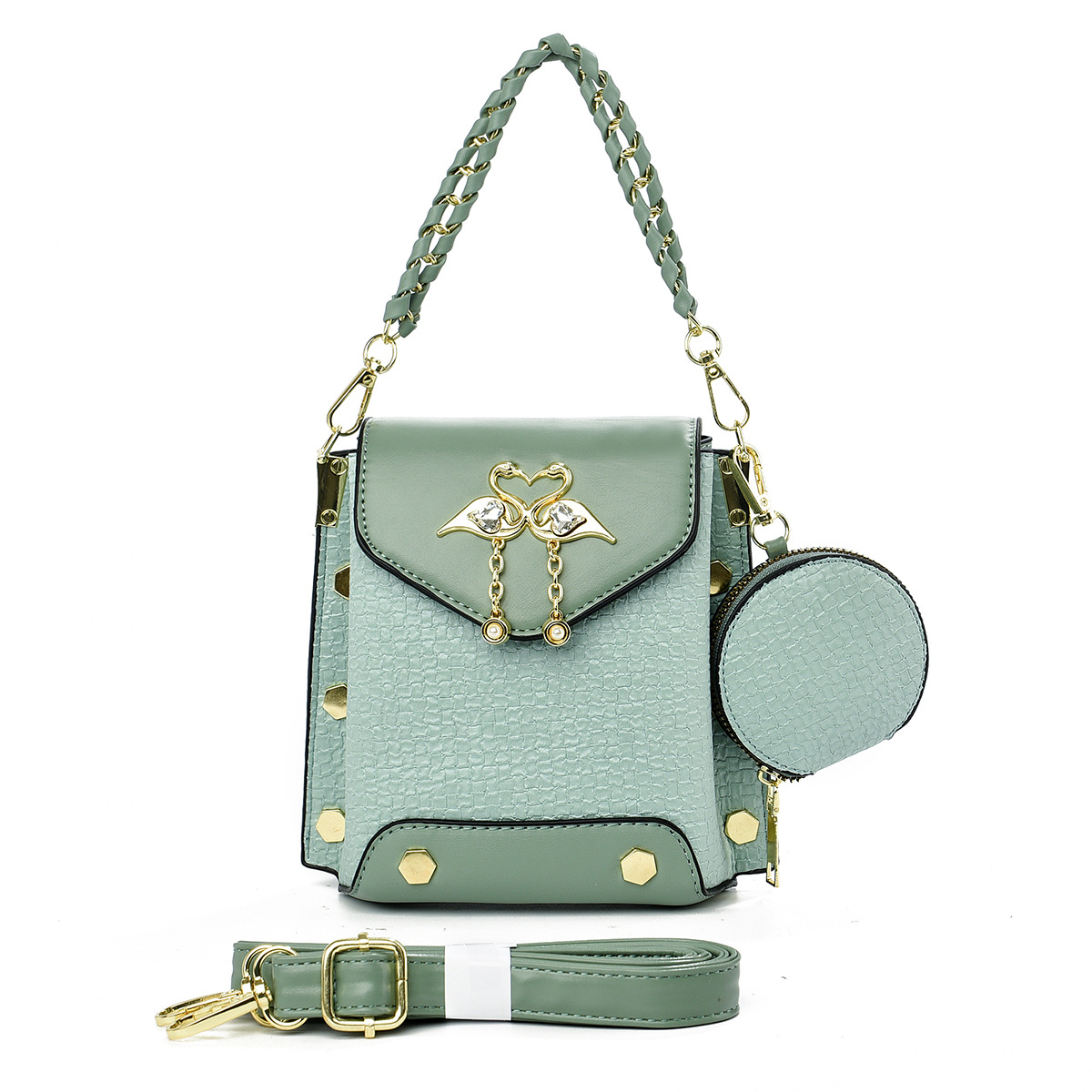 Bolso cuadrado universal, bolso de moda exquisito 2025, nuevo temperamento de atmósfera, bolsos de hombro, bolsos transfronterizos