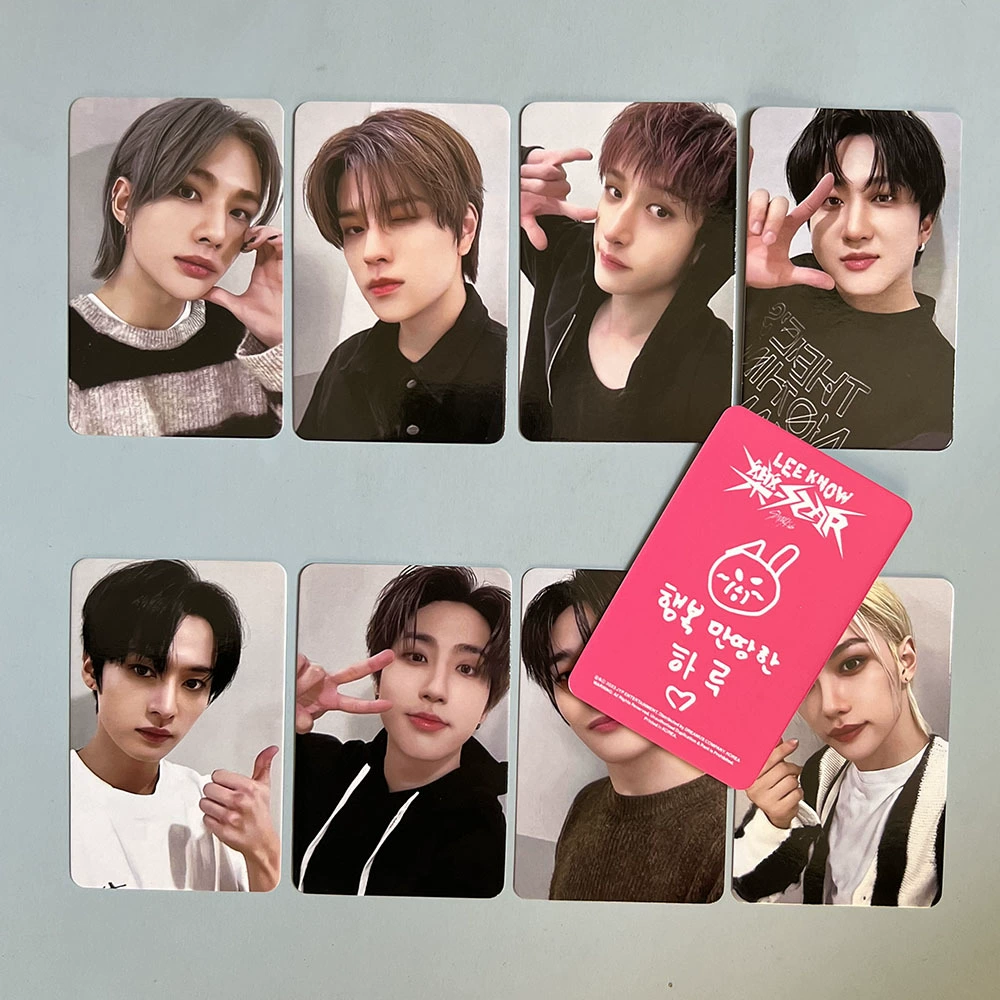 Альбом Stray Kids Le STAR Small Card Random Card SoundWave Gacha 4.0 Card